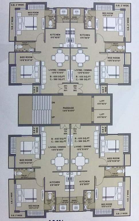 Images for Cluster Plan of Patidar Aakar Height