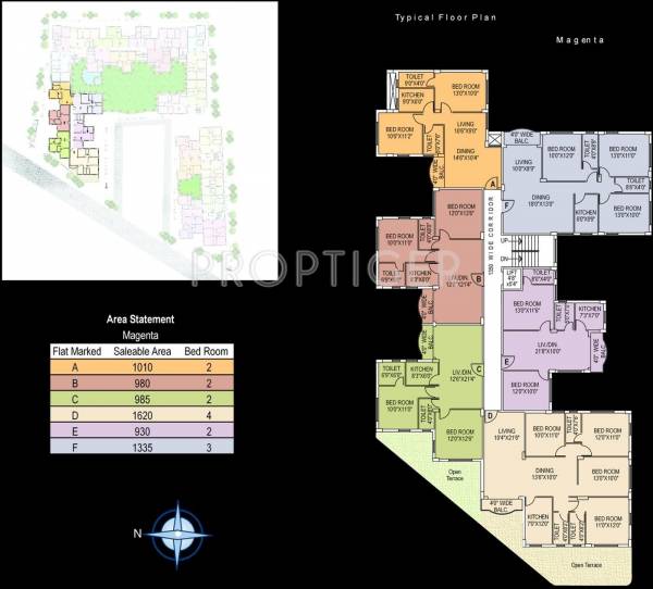 Images for Cluster Plan of Jain Dream Residency Images for Cluster Plan of Jain Dream Residency