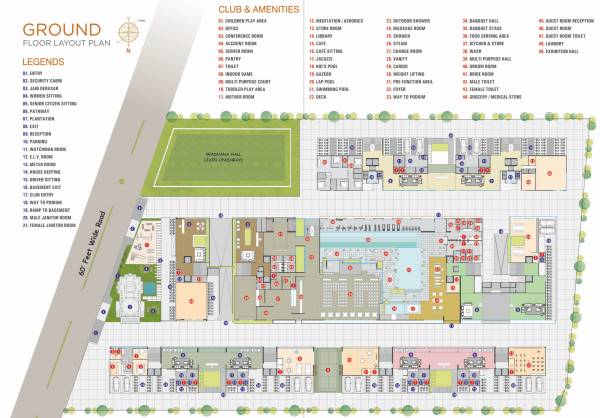  silverstone Cluster Plan for ground Floor