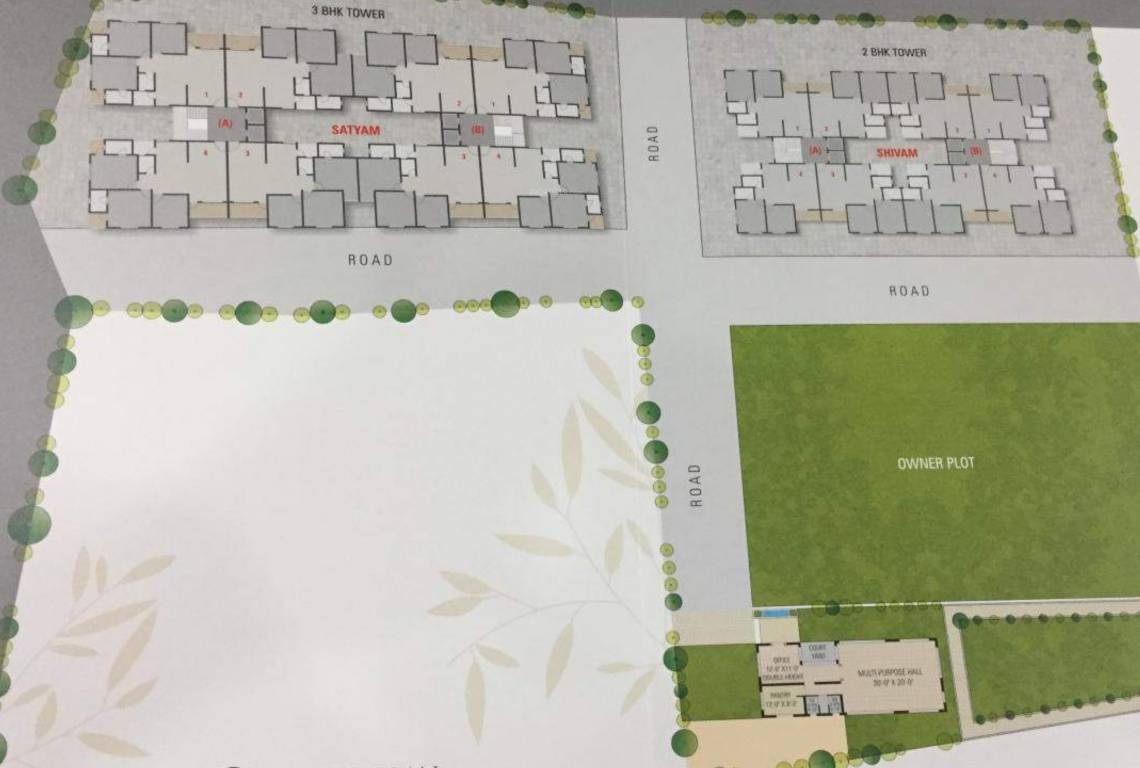 Images for Layout Plan of Virat Sai Shukan Residency