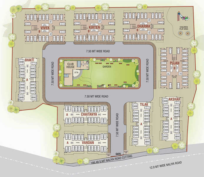  yogi greens residency Master Plan