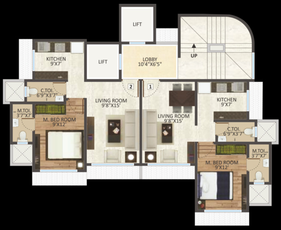  sheetal-krupa Sheetal Krupa Cluster Plan