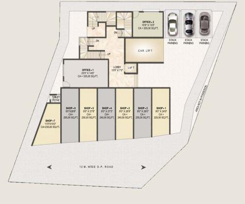  abhijeet-co-op-hsg-society Ground Floor Plan