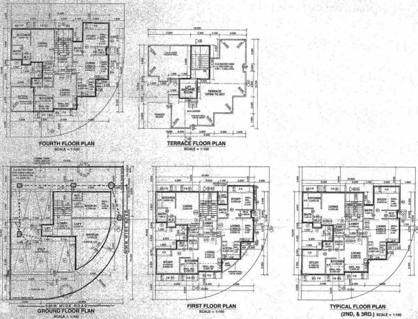  vaishnavi Vaishnavi Cluster Plan for Typical Floor