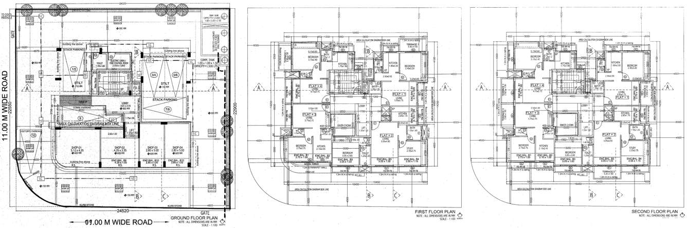 Images for Cluster Plan of Yogesh Swara Residency