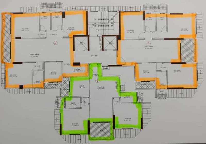 Images for Cluster Plan of Shree Siddhi Kings Apartments