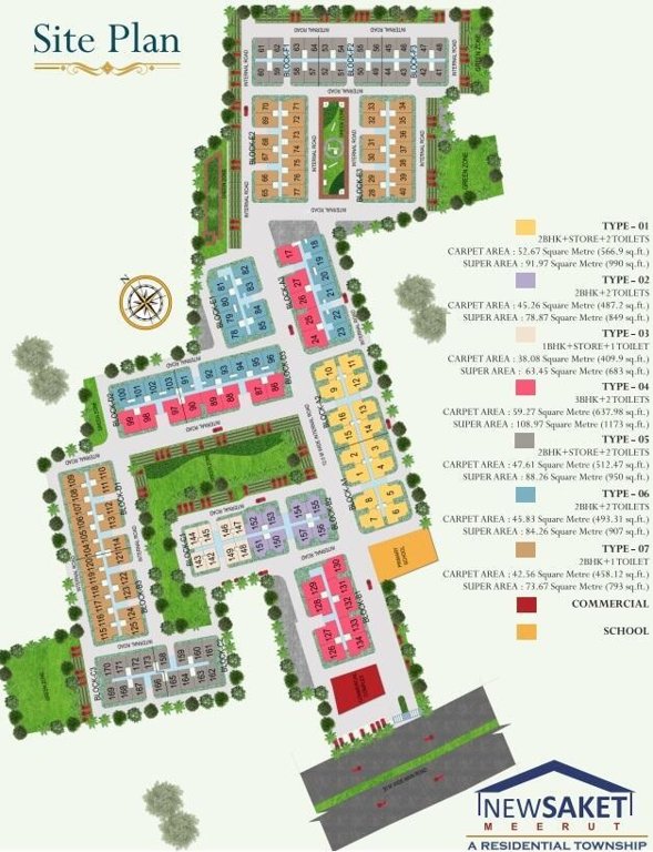  new saket phase 1 Master Plan