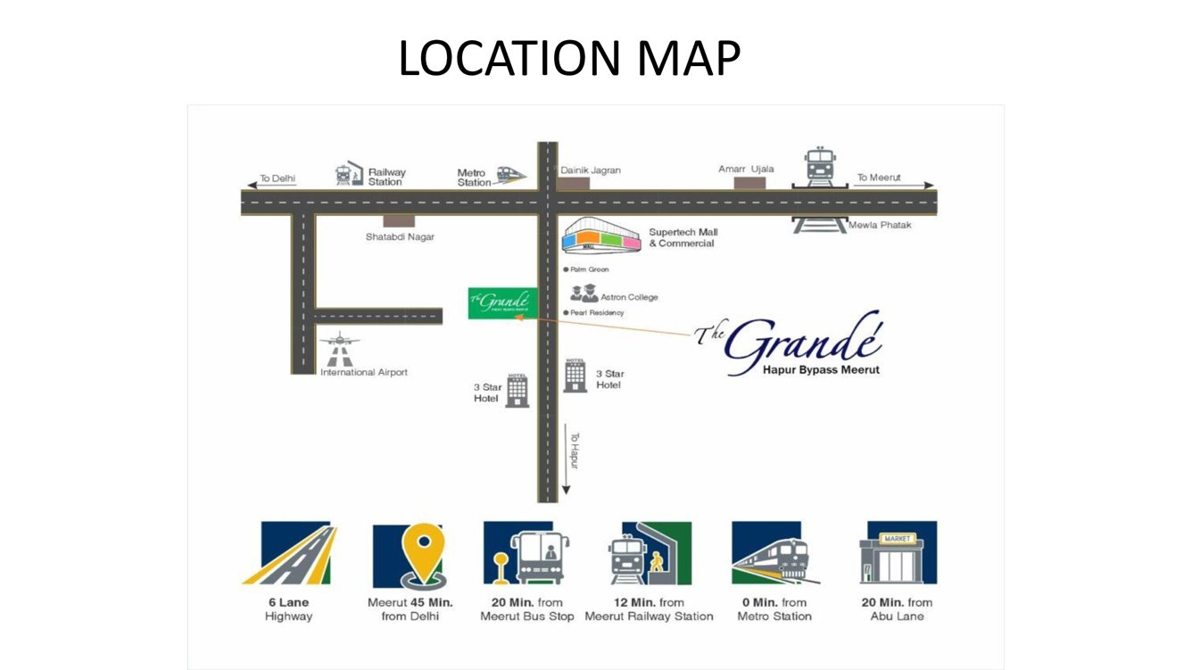  the grande Location Plan