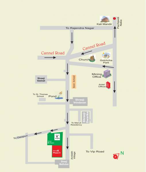  k-heights Location Plan
