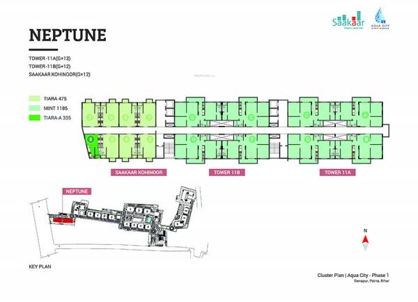 Tower 4 Cluster Plan aqua-city Tower 4 Cluster Plan