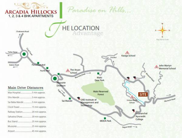  arcadia-hillocks Location Plan