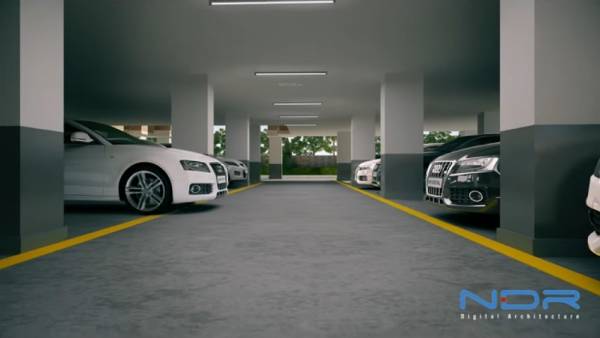  race-course Closed Car Parking