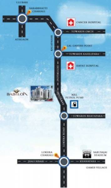 Location Plan babylon-apartment Location Plan
