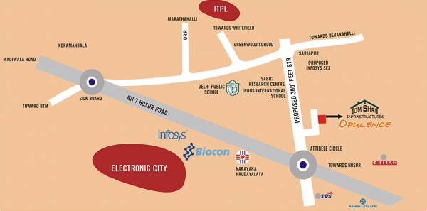 Images for Location Plan of Om Shri Opulence
