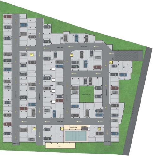 Images for Cluster Plan of Sumukha Tropical Garden