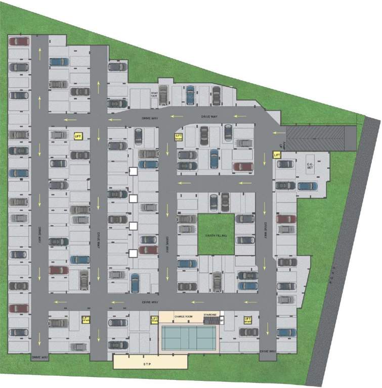 Images for Cluster Plan of Sumukha Tropical Garden