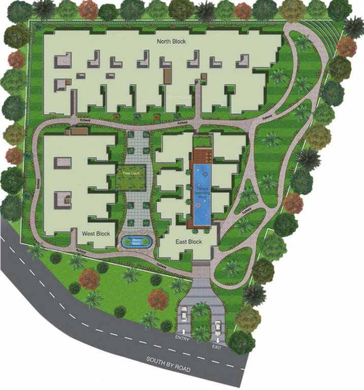 Images for Layout Plan of Sumukha Tropical Garden