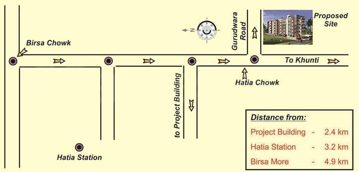  madhu enclave Location Plan