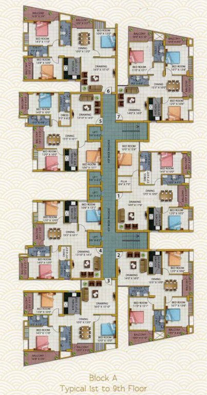  skydale A Cluster Plan
