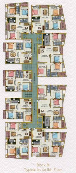 B Cluster Plan skydale B Cluster Plan