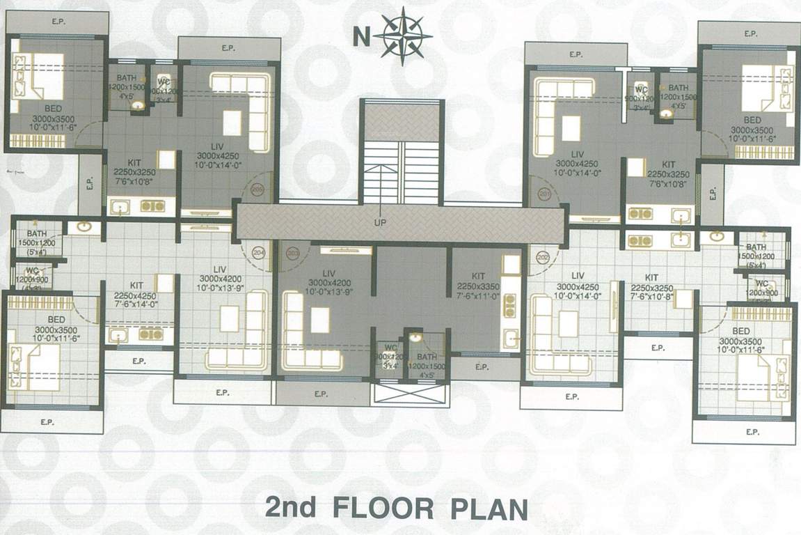 Images for Cluster Plan of Siddhivinayak Riddhi Siddhi Apartment