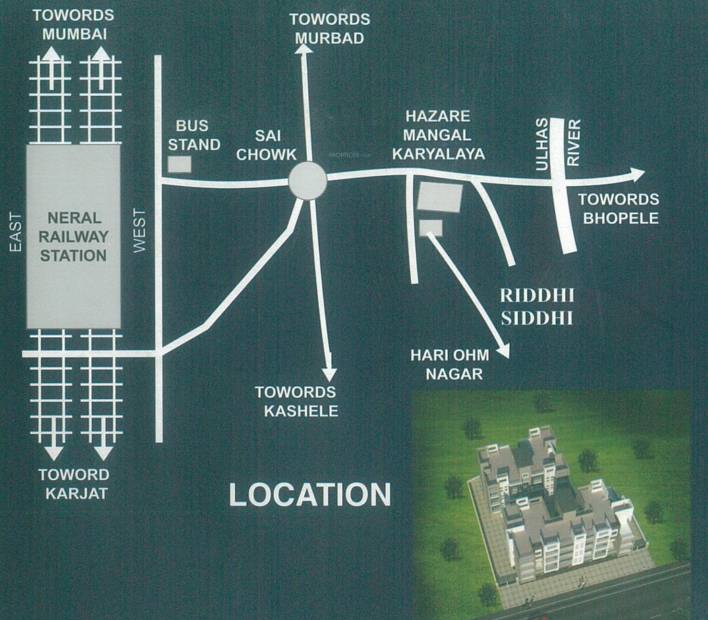 Images for Location Plan of Siddhivinayak Riddhi Siddhi Apartment