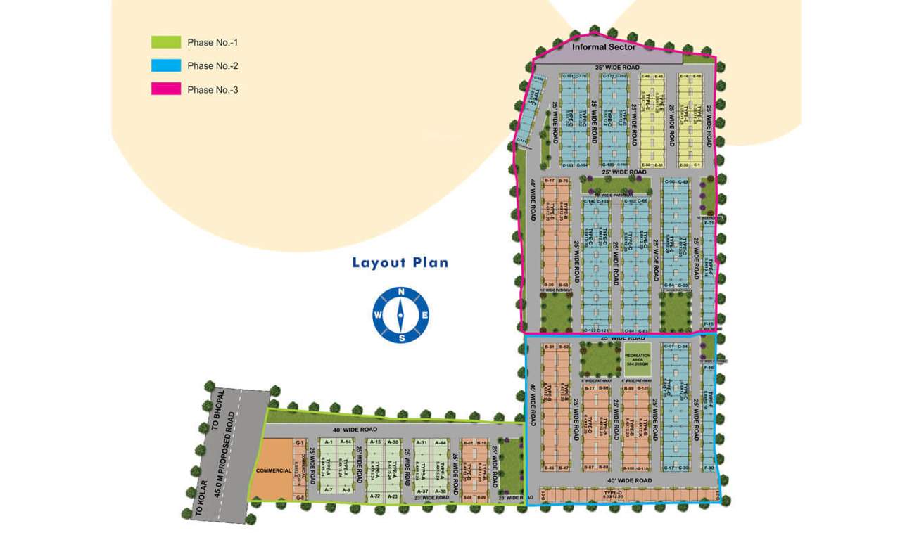  blue ridge Layout Plan