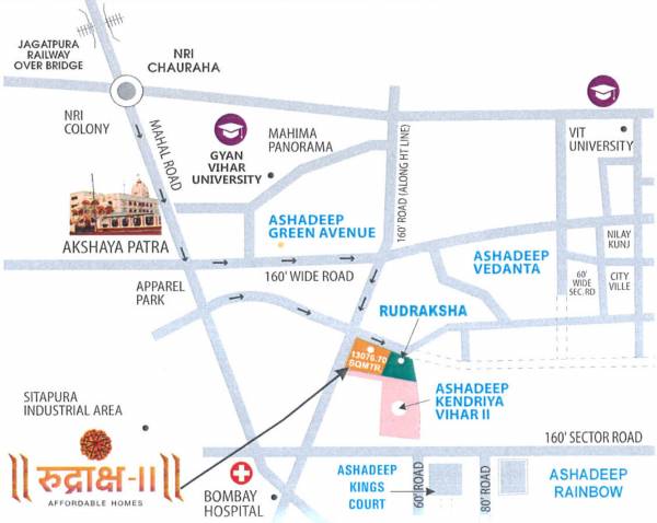 Images for Location Plan of Ashadeep Rudraksha II