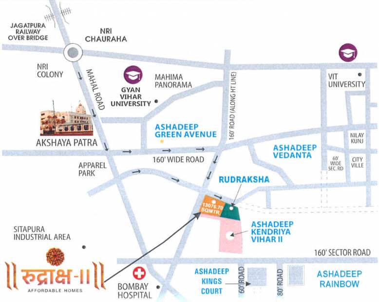 Images for Location Plan of Ashadeep Rudraksha II
