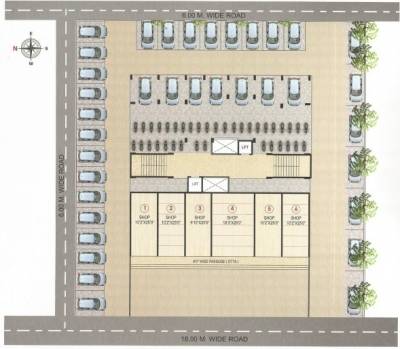  enclave Cluster Plan for ground Floor