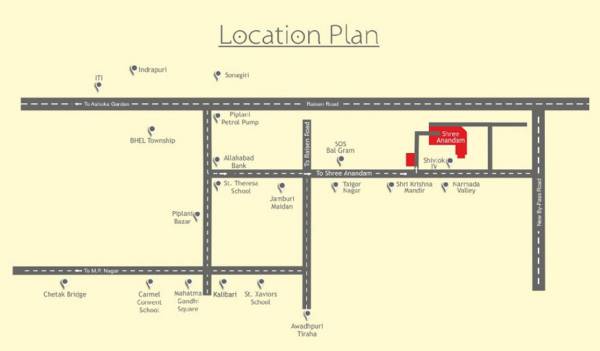  anandam Location Plan