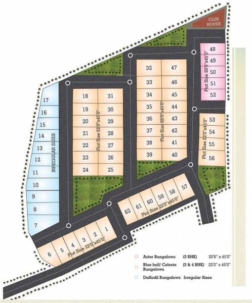  shiv-om-green-park Layout Plan
