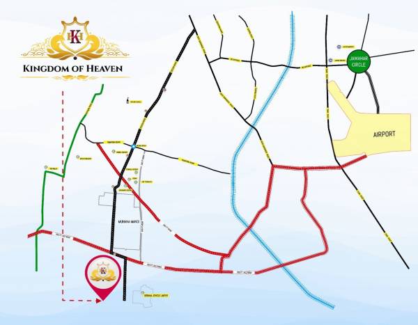 Images for Location Plan of Triveni Kingdom Of Heaven