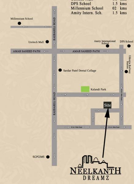 neelkanth-dreamz Location Plan
