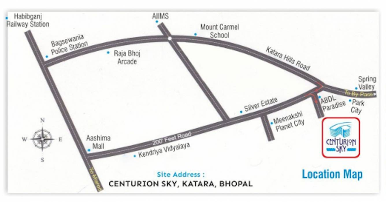  sky Location Plan