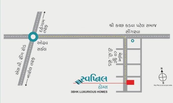 Images for Location Plan of Swati Swapnil Homes