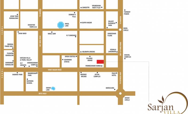 Images for Location Plan of Jogi Sarjanvilla Bunglows