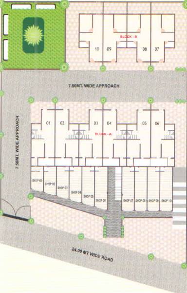 Images for Layout Plan of Darshilraj Neel Arcade And Bunglows