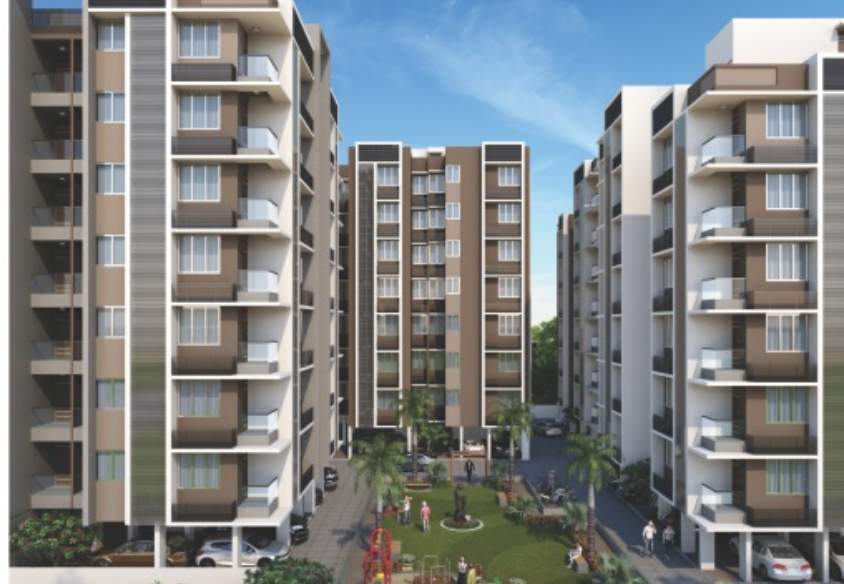  dharti saket block a b c d and e Elevation