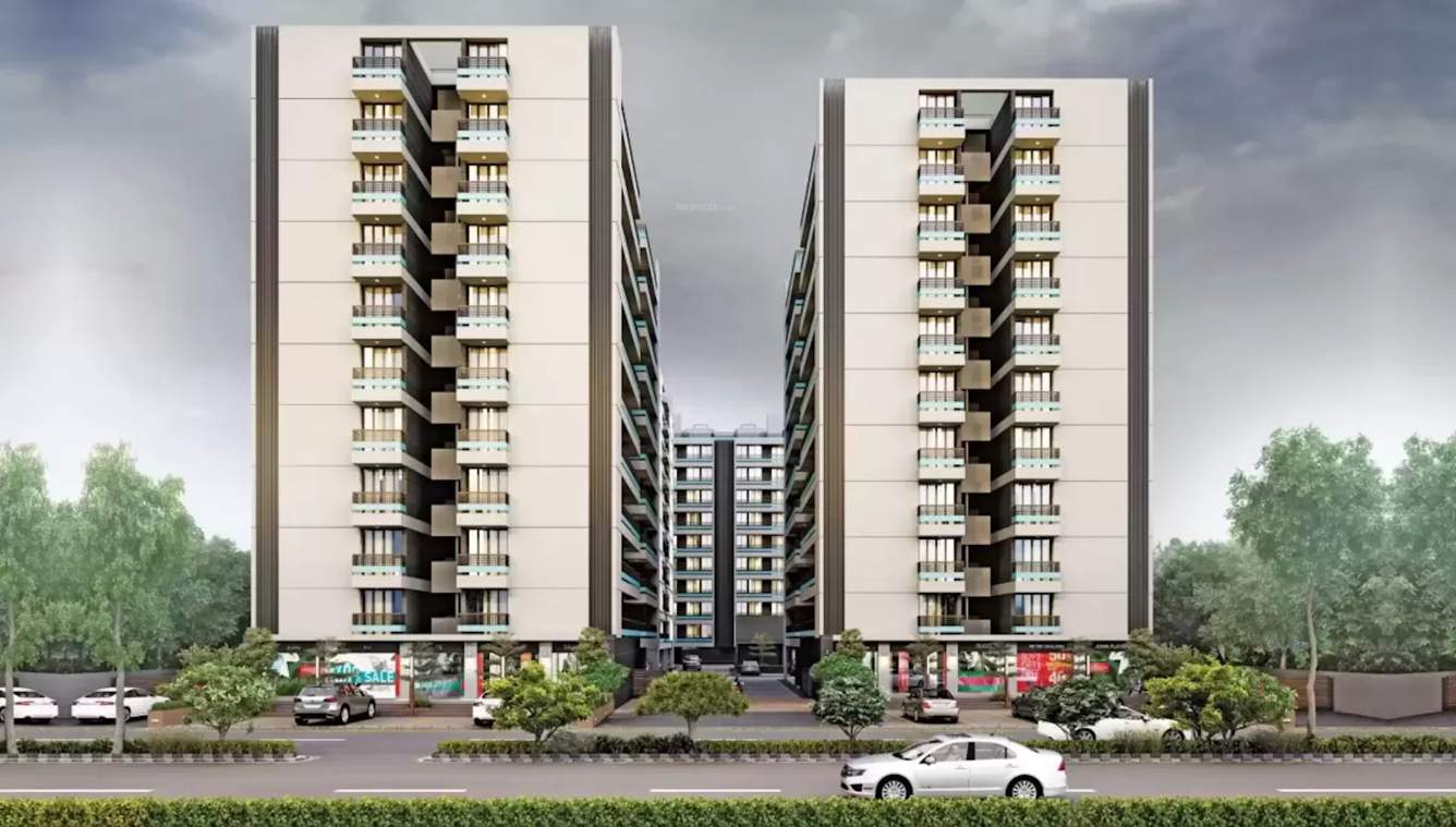  dharti saket block a b c d and e Elevation