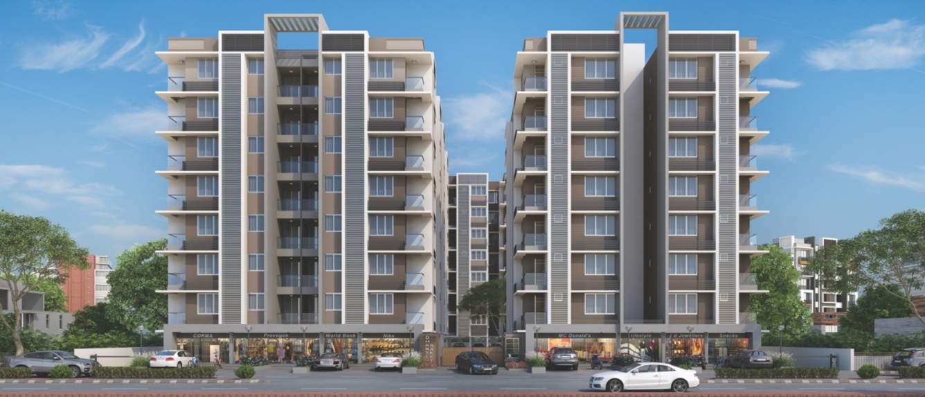  dharti saket block a b c d and e Elevation