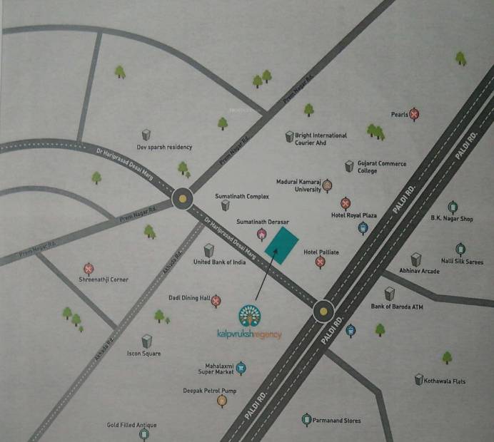 Images for Location Plan of Kalp Kalpvruksh Regency