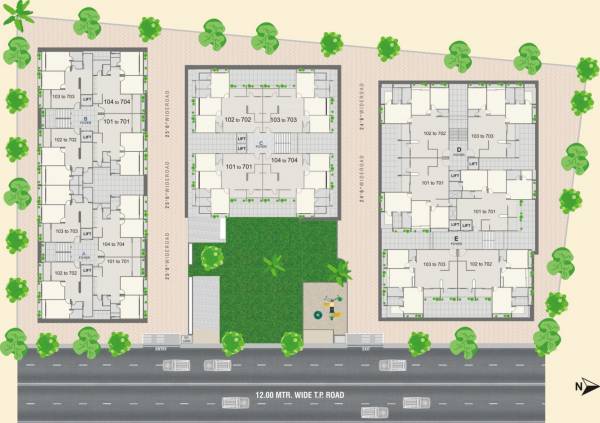 Images for Layout Plan of Shyam Avirahi