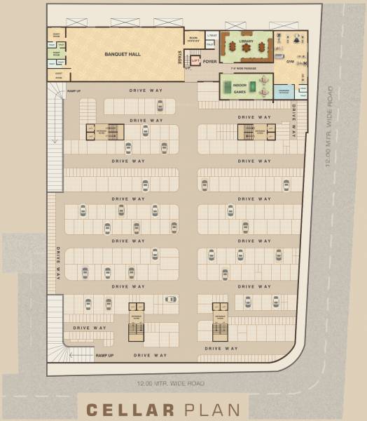 Images for Cluster Plan of Altair Baagban Residency