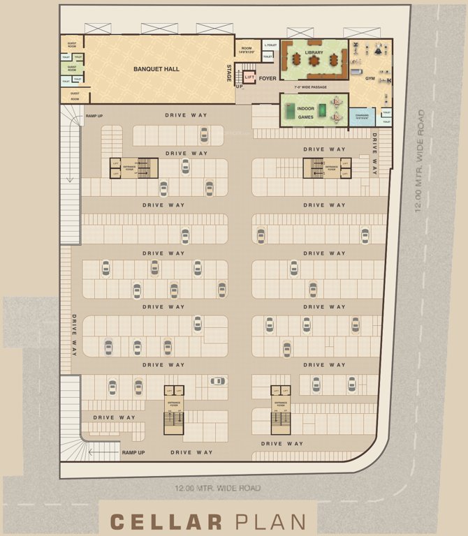 Images for Cluster Plan of Altair Baagban Residency