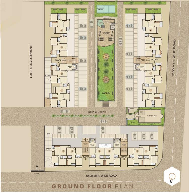 Images for Cluster Plan of Altair Baagban Residency