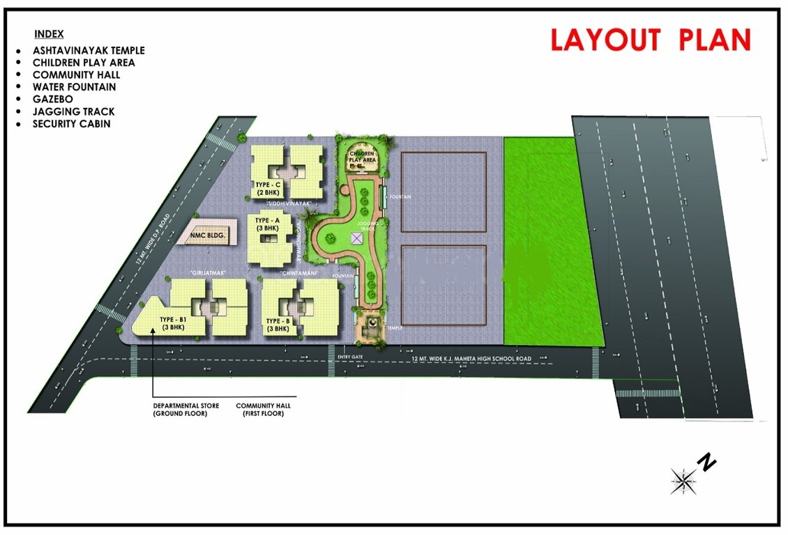  ashtavinayak residency Master Plan