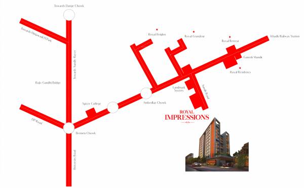 Images for Location Plan of Five Star Royal Impressions