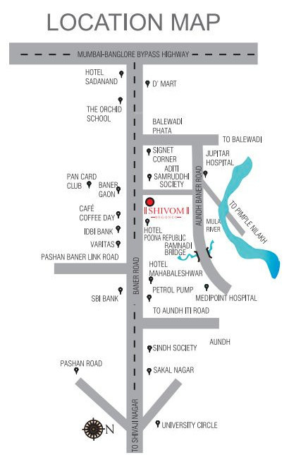  shivom regency Images for locationPlan