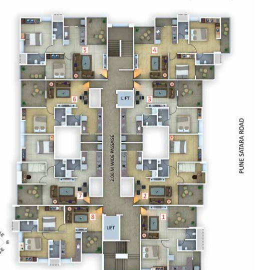  pooja-niwas Pooja Niwas Cluster Plan